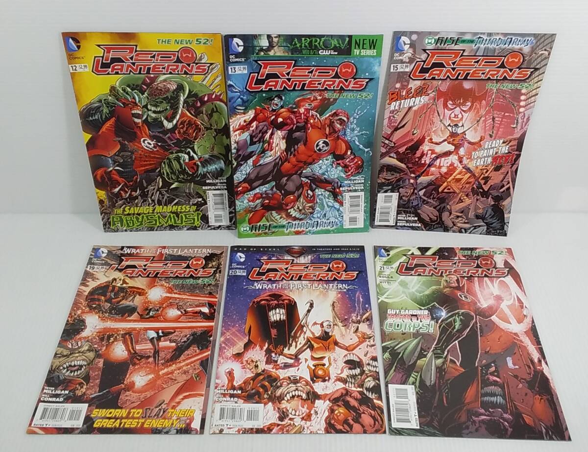 アメコミ レッドランタン Red Lanterns 不揃い18冊セット 2012 2013 2014 DCコミックス 洋書【D-10】_画像5
