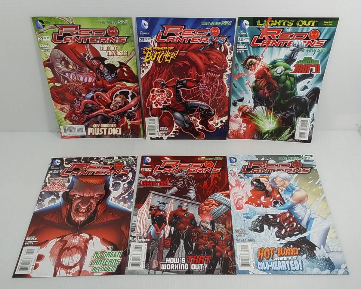 アメコミ レッドランタン Red Lanterns 不揃い18冊セット 2012 2013 2014 DCコミックス 洋書【D-10】_画像8