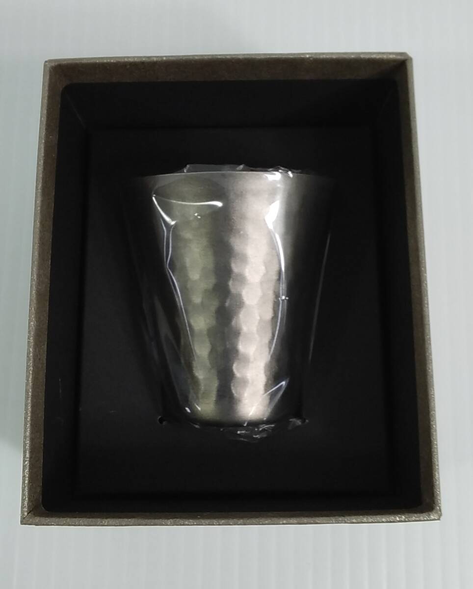 チタン 冷酒カップ 霞 TW-11 酒器 　燕 Made in TSUBAME【D-09】_画像2