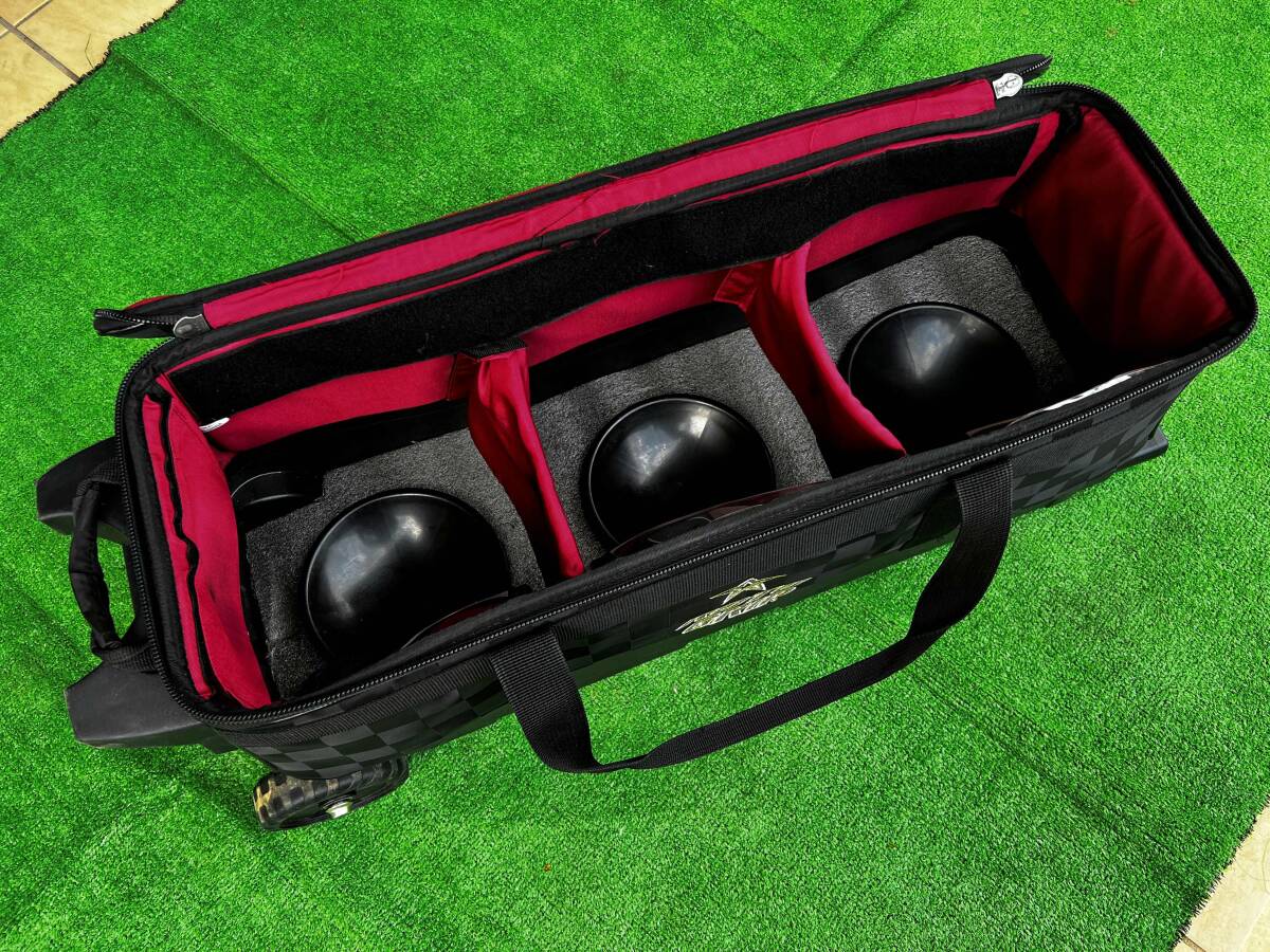 中古）ROTOGRIP/ロトグリップ RB138-DC＜3ボールツアー＞ ブラック / ボーリングバッグ キャリーバッグ_画像6