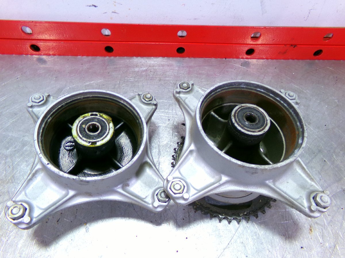 6V ダックス/DAX ST50-5063***前後4本ハブ&ドラム＆シャフト&メーターケーブル/当時物/10_画像4