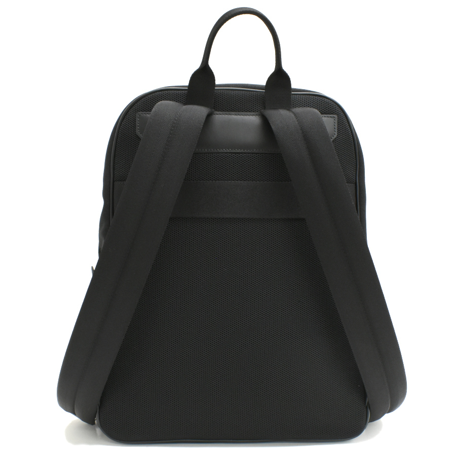 バリー トレッキー バックパック リュックサック ナイロンキャンバス ブラック BALLY TRECKY_画像3