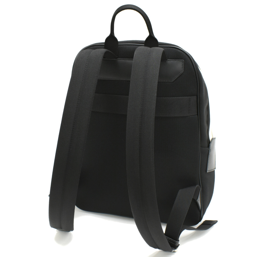 バリー トレッキー バックパック リュックサック ナイロンキャンバス ブラック BALLY TRECKY_画像7