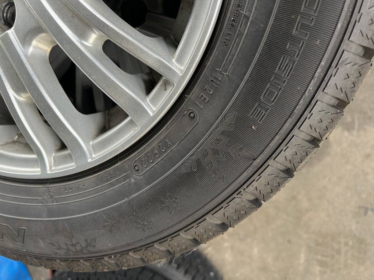 ノーストレックN5　145/80R13　オートバックス　スタッドレスタイヤ　バリ山　9.5部山以上　2022年　軽自動車　アルト_画像5