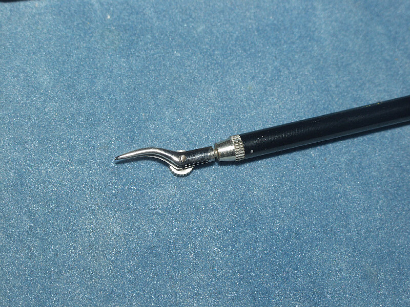 内田洋行 英型製図機 No713-1302 単曲線烏口０号 極細線用_画像1