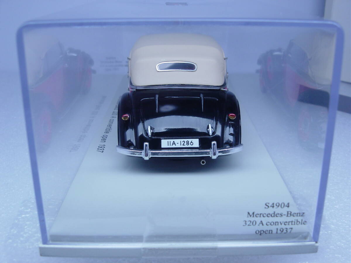 spark 1/43 Mercedes-Benz 320 A Convertible open 1937 メルセデス ベンツ 320Aコンバーチブル_画像5