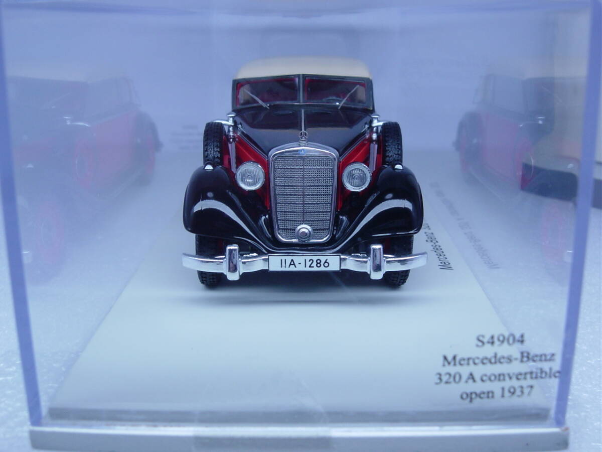 spark 1/43 Mercedes-Benz 320 A Convertible open 1937 メルセデス ベンツ 320Aコンバーチブル_画像4