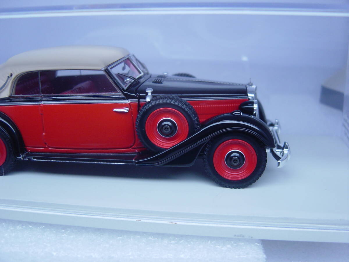 spark 1/43 Mercedes-Benz 320 A Convertible open 1937 メルセデス ベンツ 320Aコンバーチブル_画像7