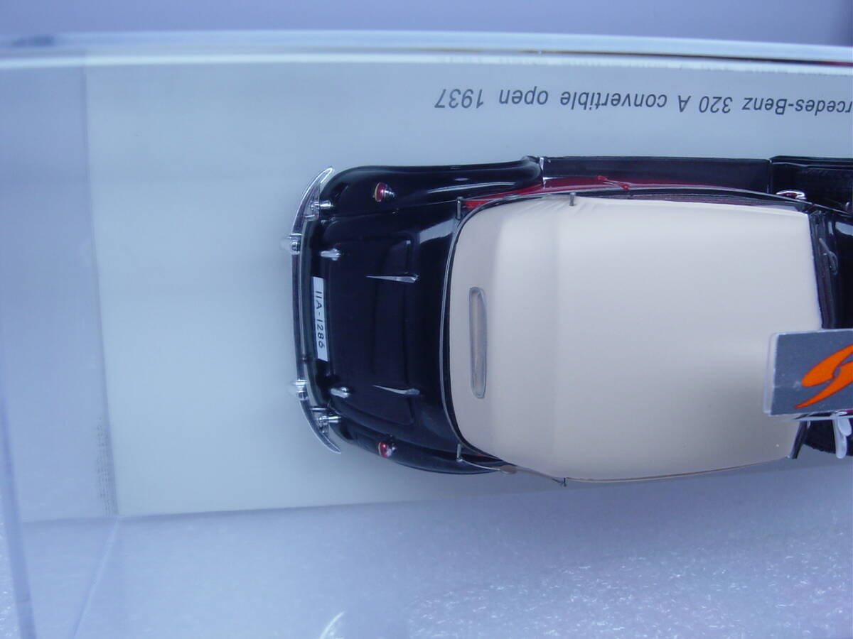 spark 1/43 Mercedes-Benz 320 A Convertible open 1937 メルセデス ベンツ 320Aコンバーチブル_画像9
