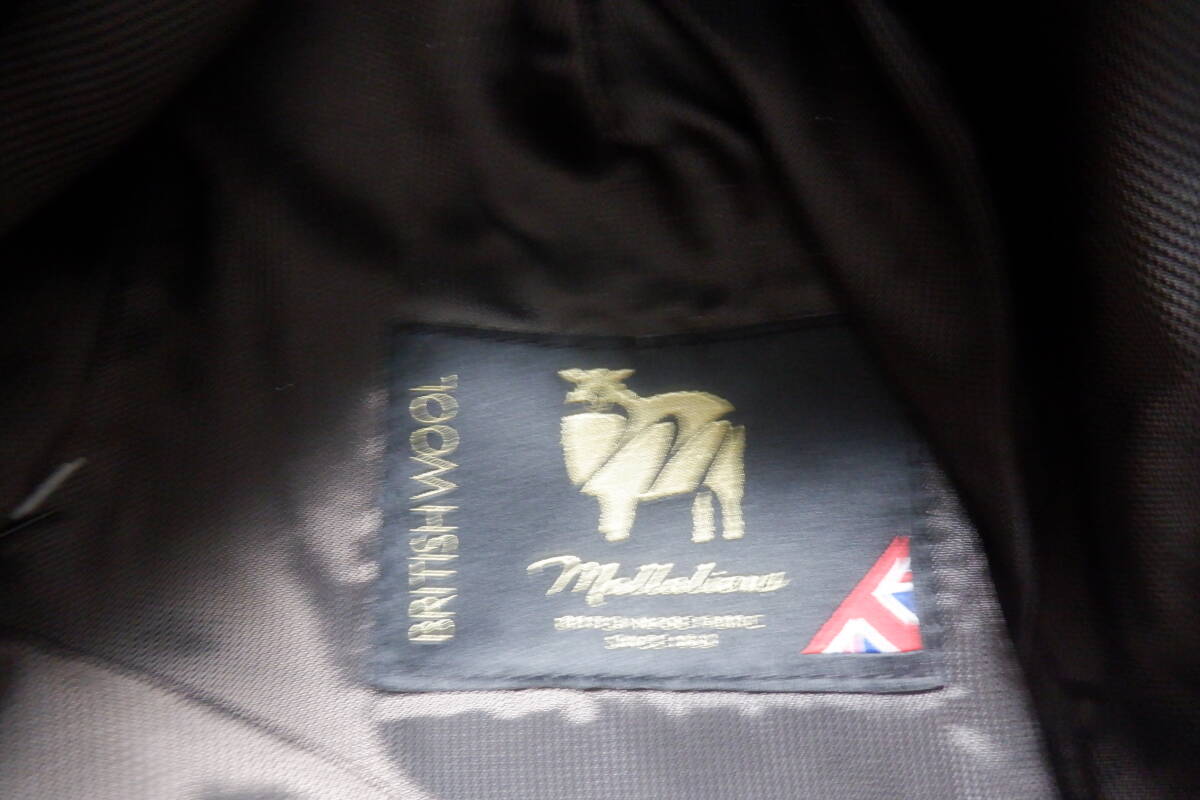 ハンチング 帽子 ウール ハンチング帽 チェック柄 メンズ 未使用 _画像5