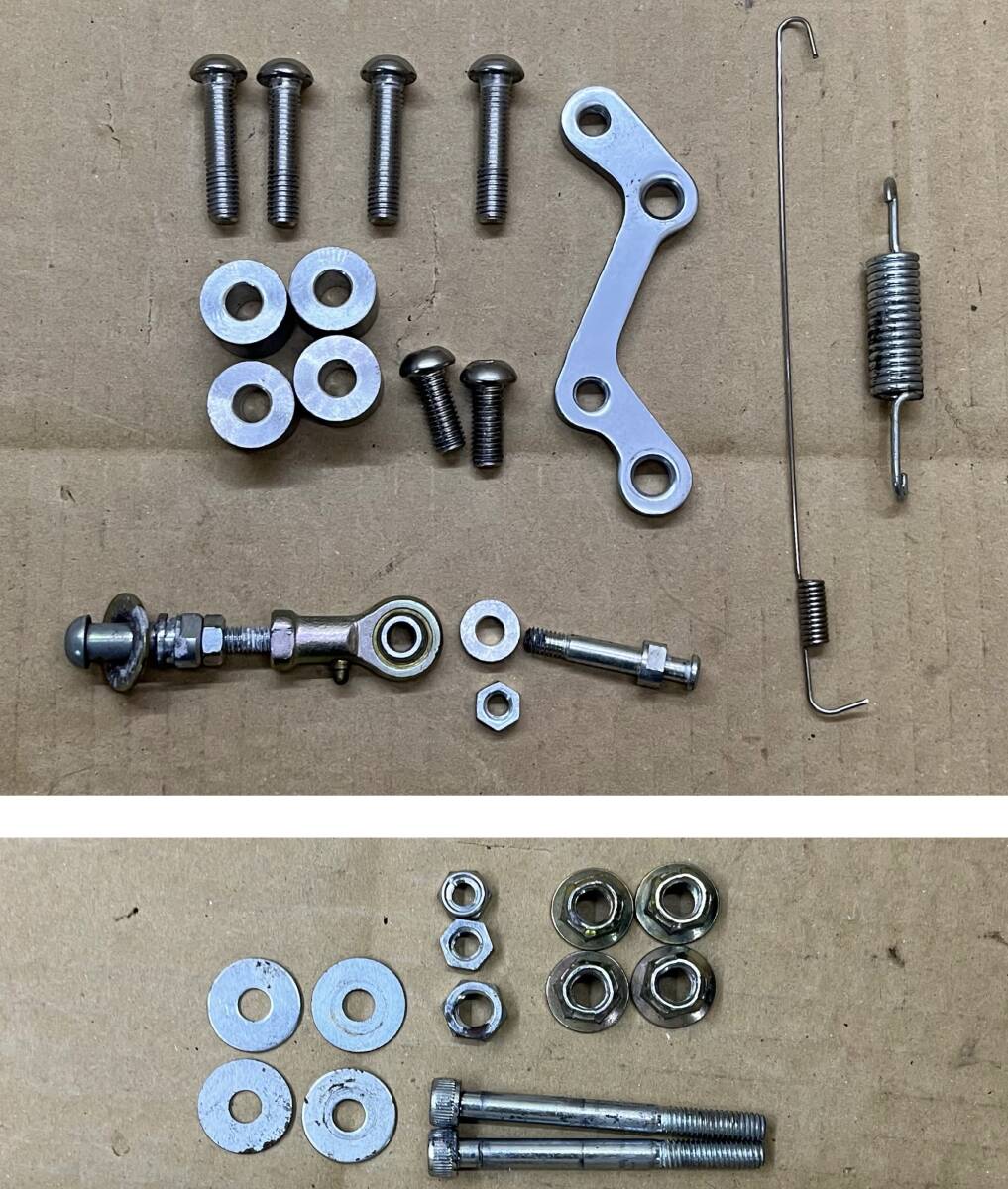 ●美品1点限◎特選中古★COERCE コワース★TZR250●1KT(86年~88年)★バックステップ/左右/セット(廃盤)ストリートステップ●0-6-BY04 CD570_画像8