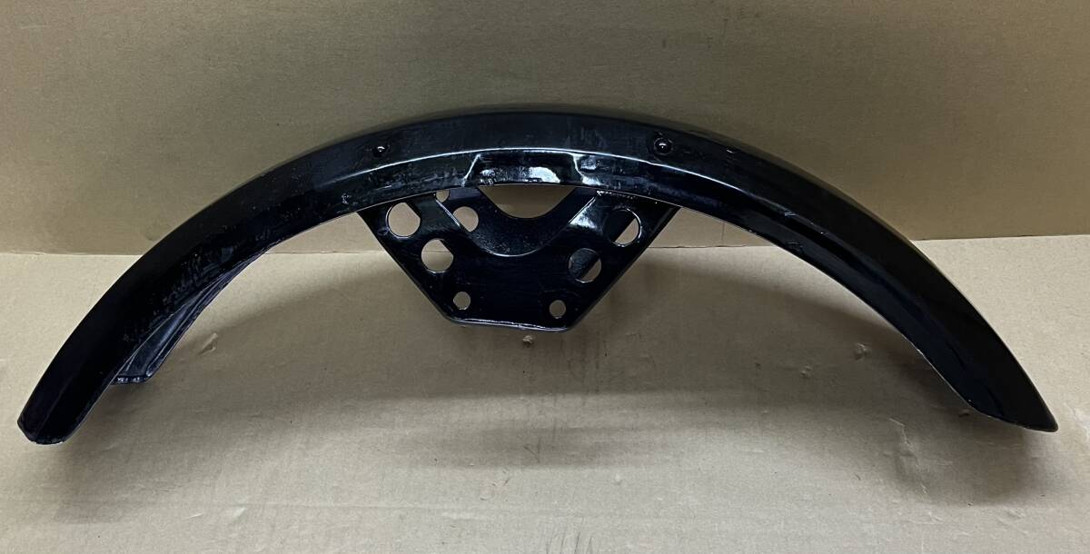 ★激レア★特選中古●1点限●KAWASAKI 純正★Z400FX★ノーマル/フロント/フェンダー/カウル●ブラック 黒★カワサキ●Z550FX Z400J 12B231_画像4