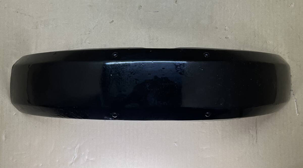 ★激レア★特選中古●1点限●KAWASAKI 純正★Z400FX★ノーマル/フロント/フェンダー/カウル●ブラック 黒★カワサキ●Z550FX Z400J 12B231_画像5