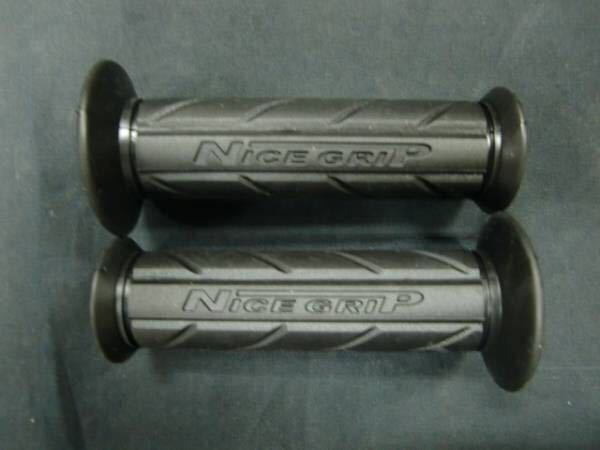 ●送料660円●NEW●在庫有■キジマ★定価1760円★NICEネオ/グリップ/120mm/ブラック/ナイスネオ/ミリ★22.2φ/汎用/NINJA/CBR/YZF/201-6716_画像2