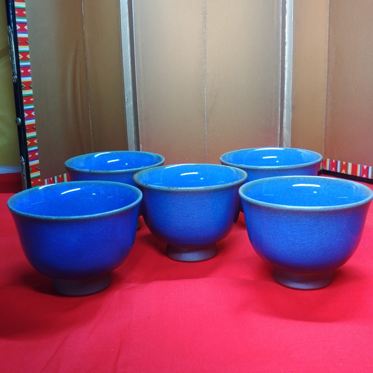 茶碗　煎茶椀　茶器 和食器陶磁器　5客_画像3