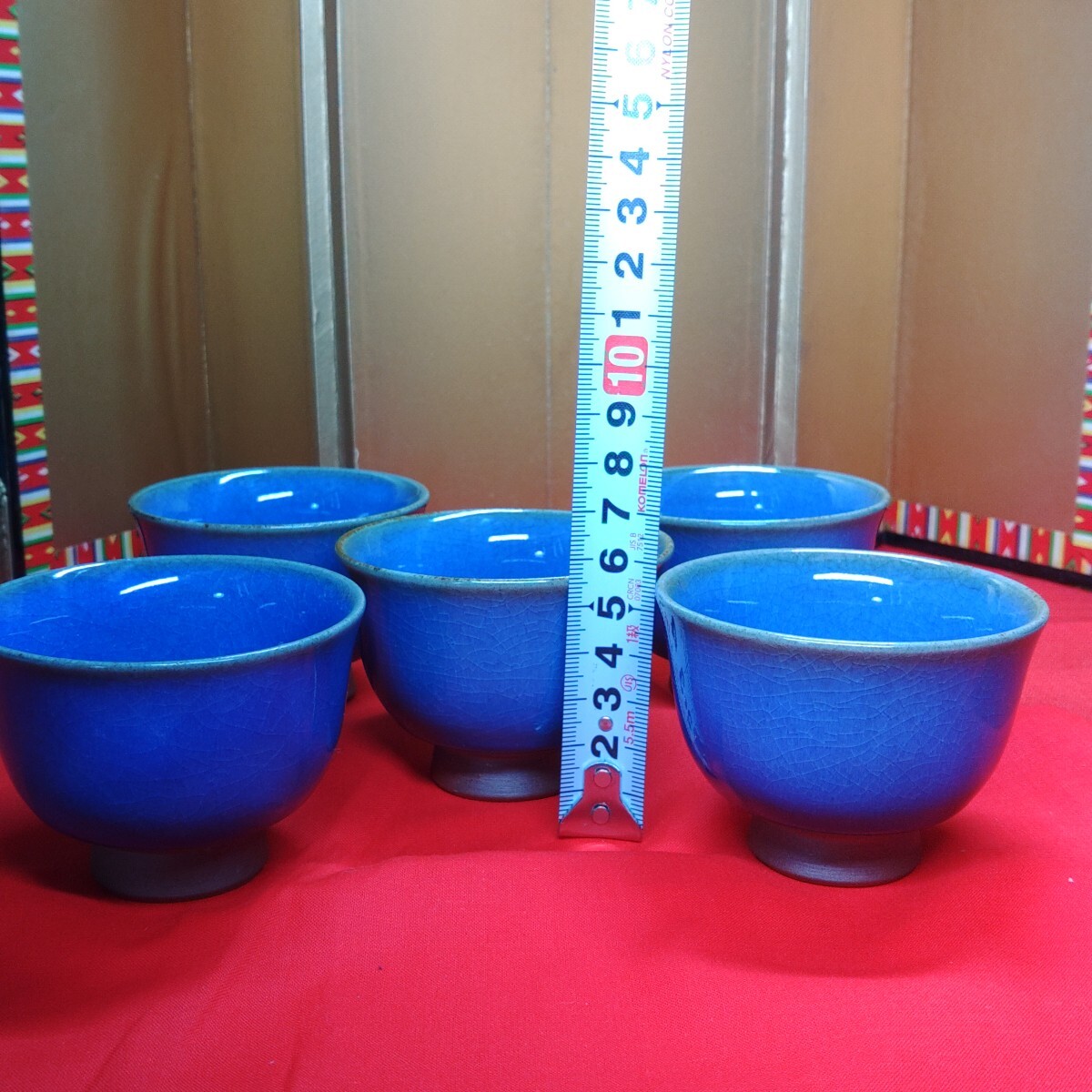 茶碗　煎茶椀　茶器 和食器陶磁器　5客_画像4