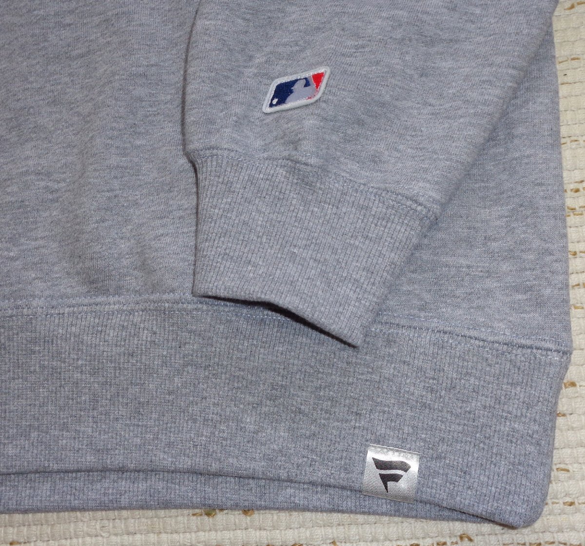 セール 送料無料 Fanatics ファナティックス MLB LA ドジャース スウェット プルオバーパーカー 里パイル グレー M ML0625FW0004 メンズ