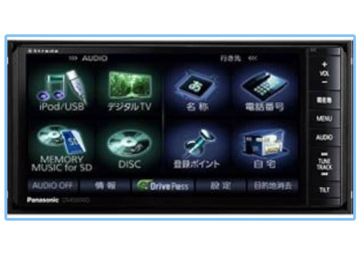 Panasonic CN-R300WD автомобильная навигация CD TV SD Bluetooth Panasonic навигационная система