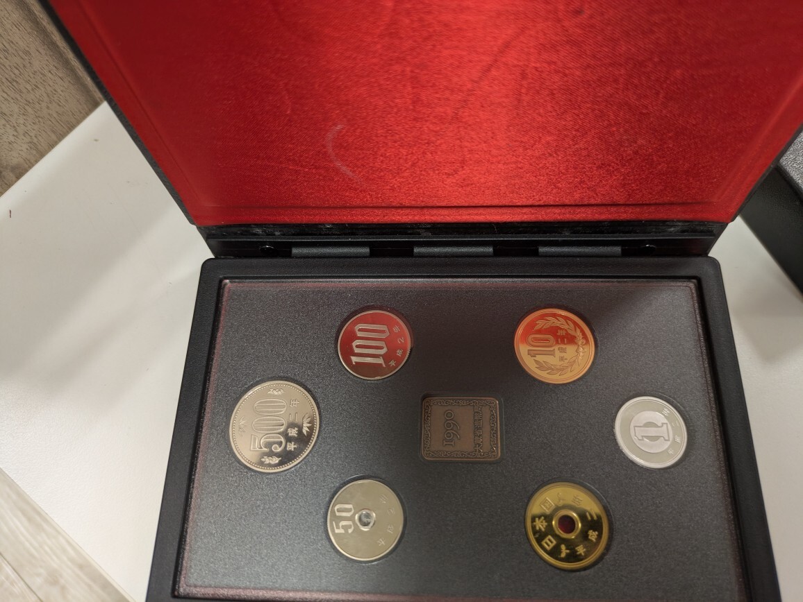 プルーフ貨幣セット 1990年銘版有り 1993年銘版有り 1998年銘版有り 2002年銘版有り 造幣局 コインセット 記念硬貨 4個まとめ◆27991-3_画像4