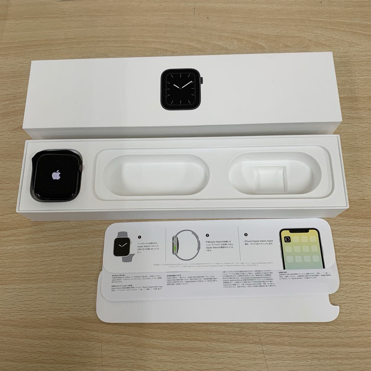  б/у товар Apple часы Apple Watch Series 5 44mm GPS+Cellular модель MWWE2J/A IMEI: суждение - смарт-часы корпус 