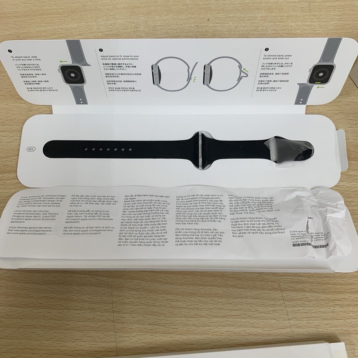  б/у товар Apple часы Apple Watch Series 5 44mm GPS+Cellular модель MWWE2J/A IMEI: суждение - смарт-часы корпус 
