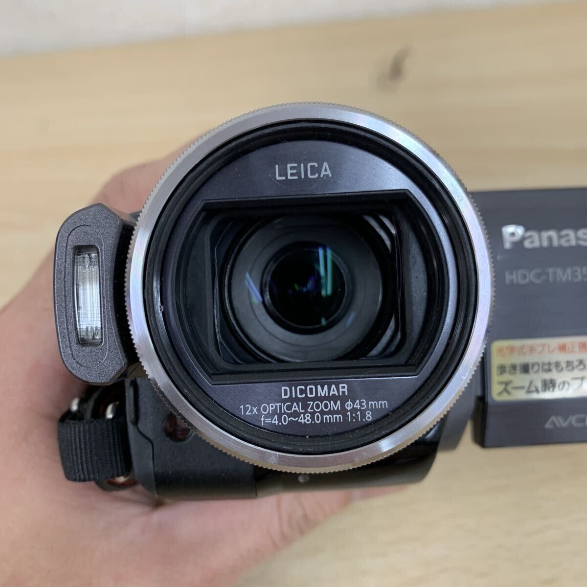  б/у товар * прекрасный товар Panasonic Panasonic цифровой Hi-Vision видео камера HDC-TM350 2009 год производства 