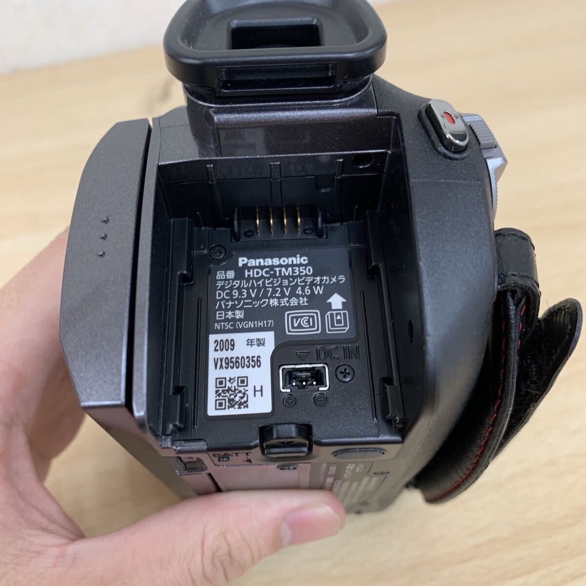  б/у товар * прекрасный товар Panasonic Panasonic цифровой Hi-Vision видео камера HDC-TM350 2009 год производства 