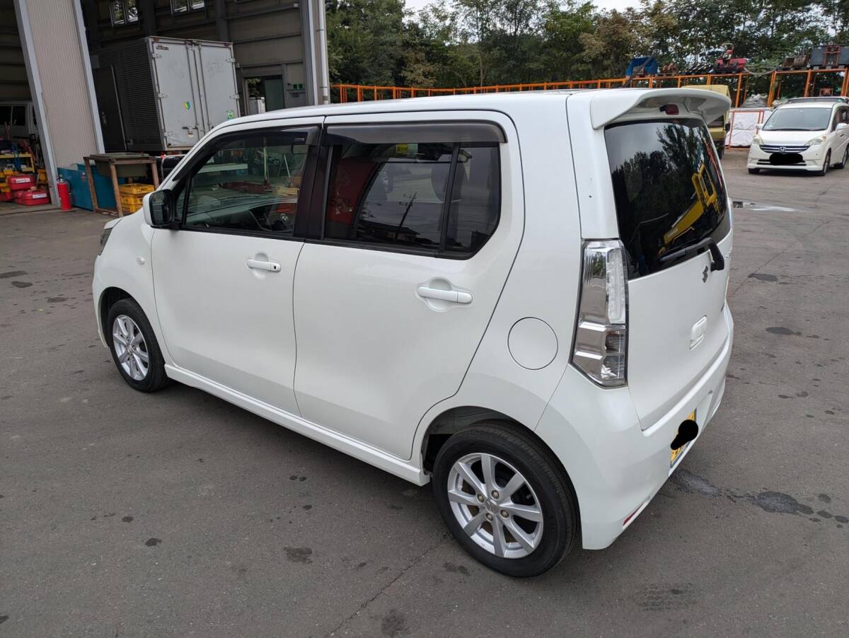 スズキ ワゴンR DBA-MH34S 【ワンオーナー】【スタッドレスタイヤ4本付】【スペアキー】【茨城県坂東市で現物確認可】(中古)_画像4