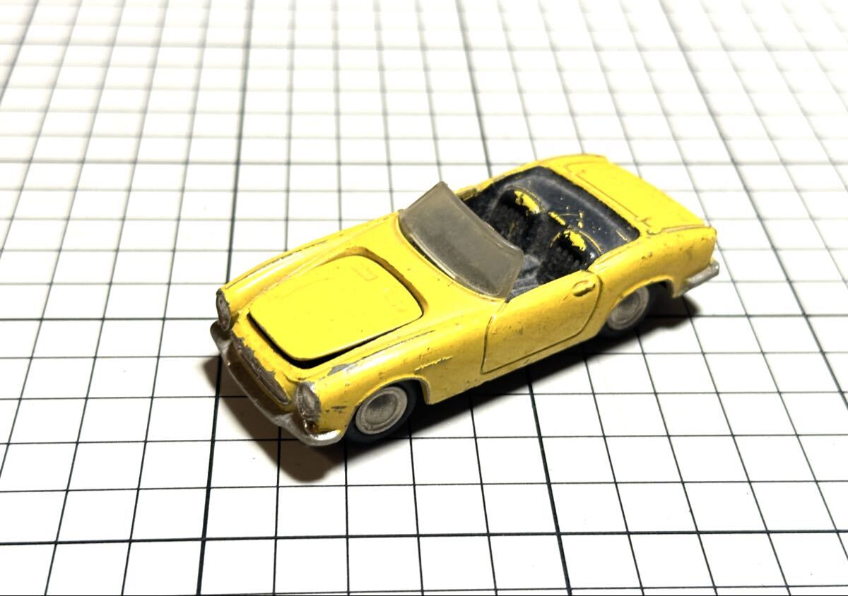 希少 当時物 アサヒ玩具 アサヒトーイ MODEL PET モデル ペット No.34 HONDA ホンダ S800 ミニカー 日本製 おもちゃ ビンテージ_画像1