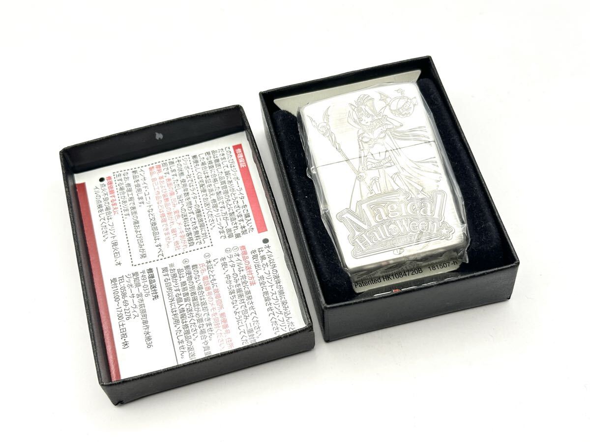 7-37 未使用 希少 マジカル ハロウィン Magical Halloween ローズ ジッポー ZIPPO オイル ライター スロット_画像2