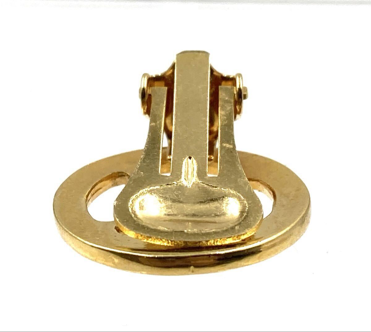 CELINE セリーヌ イヤリング片方のみ 凱旋門 ロゴ ゴールド金具 ヴィンテージ レディース_画像6