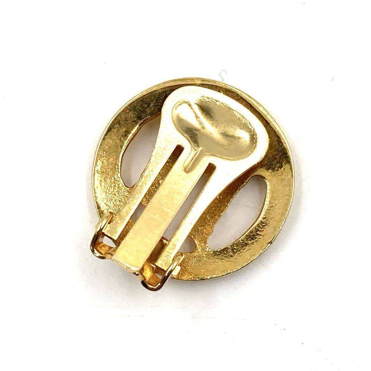 CELINE セリーヌ イヤリング片方のみ 凱旋門 ロゴ ゴールド金具 ヴィンテージ レディース_画像2