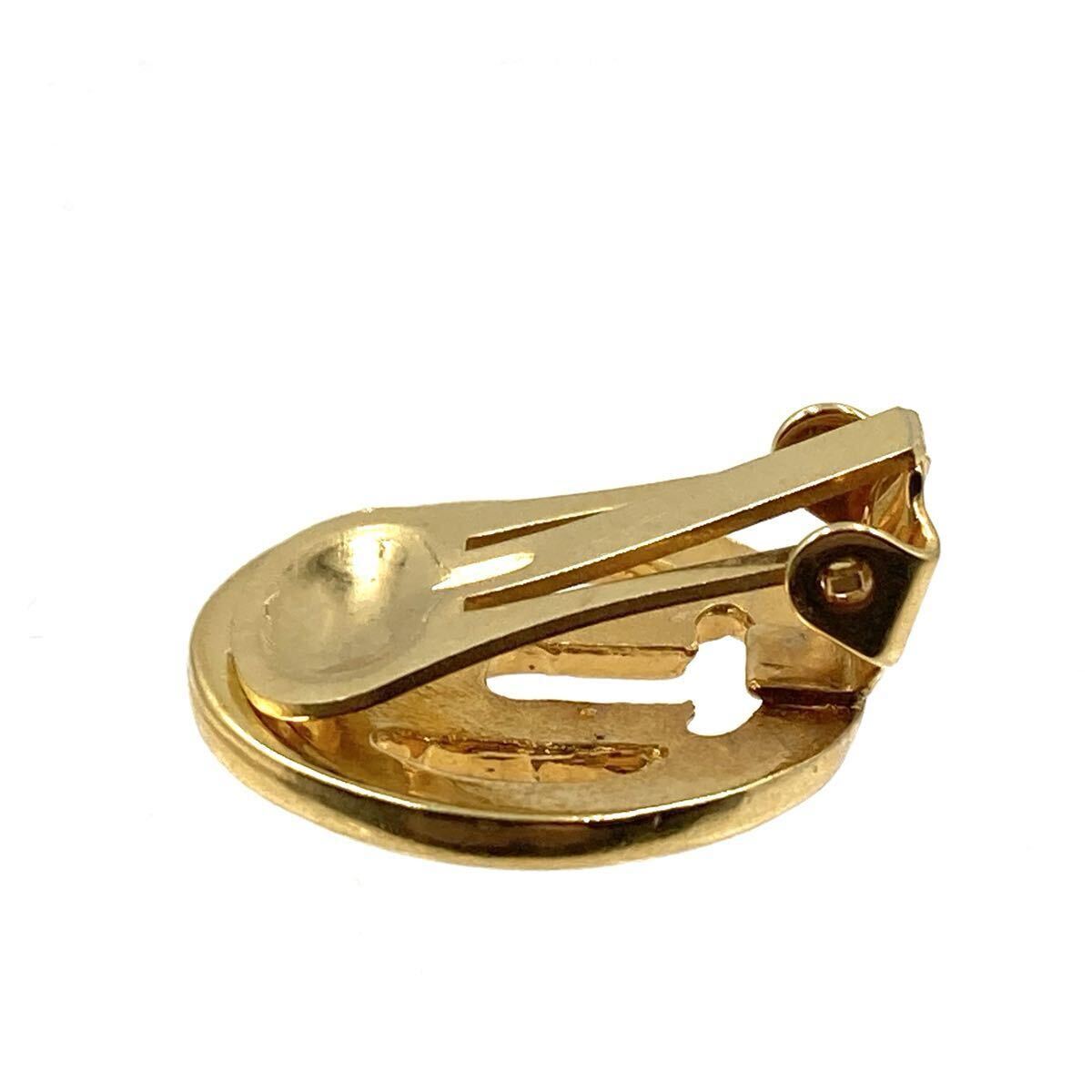 CELINE セリーヌ イヤリング片方のみ 凱旋門 ロゴ ゴールド金具 ヴィンテージ レディース_画像4