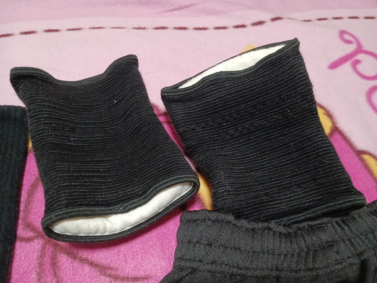 女子バレーボール　３点セット ゲームパンツ 膝サポーター ソックス_画像8