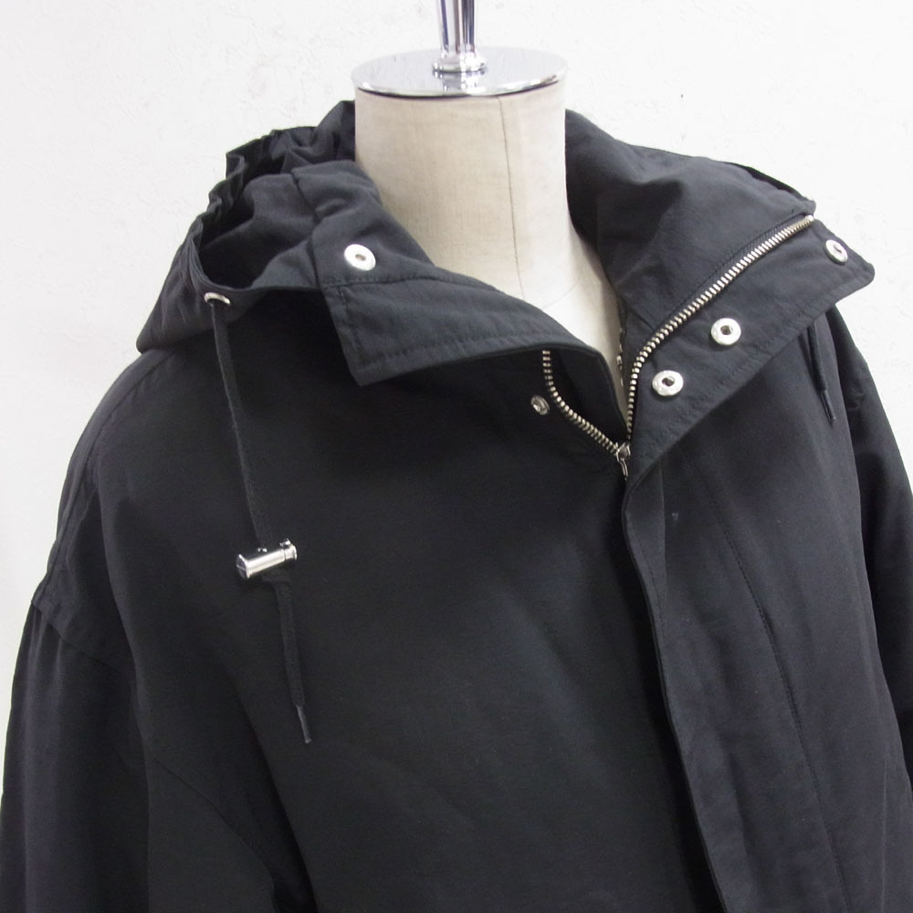 $ 美品 $ 3WAY♪■ MURUA ムルーア ■ 撥水ナイロン素材・ ミリタリー コート ジャケット ■ 黒 ブラック系 ■ ボア インナー付き ■ 秋 冬_画像2