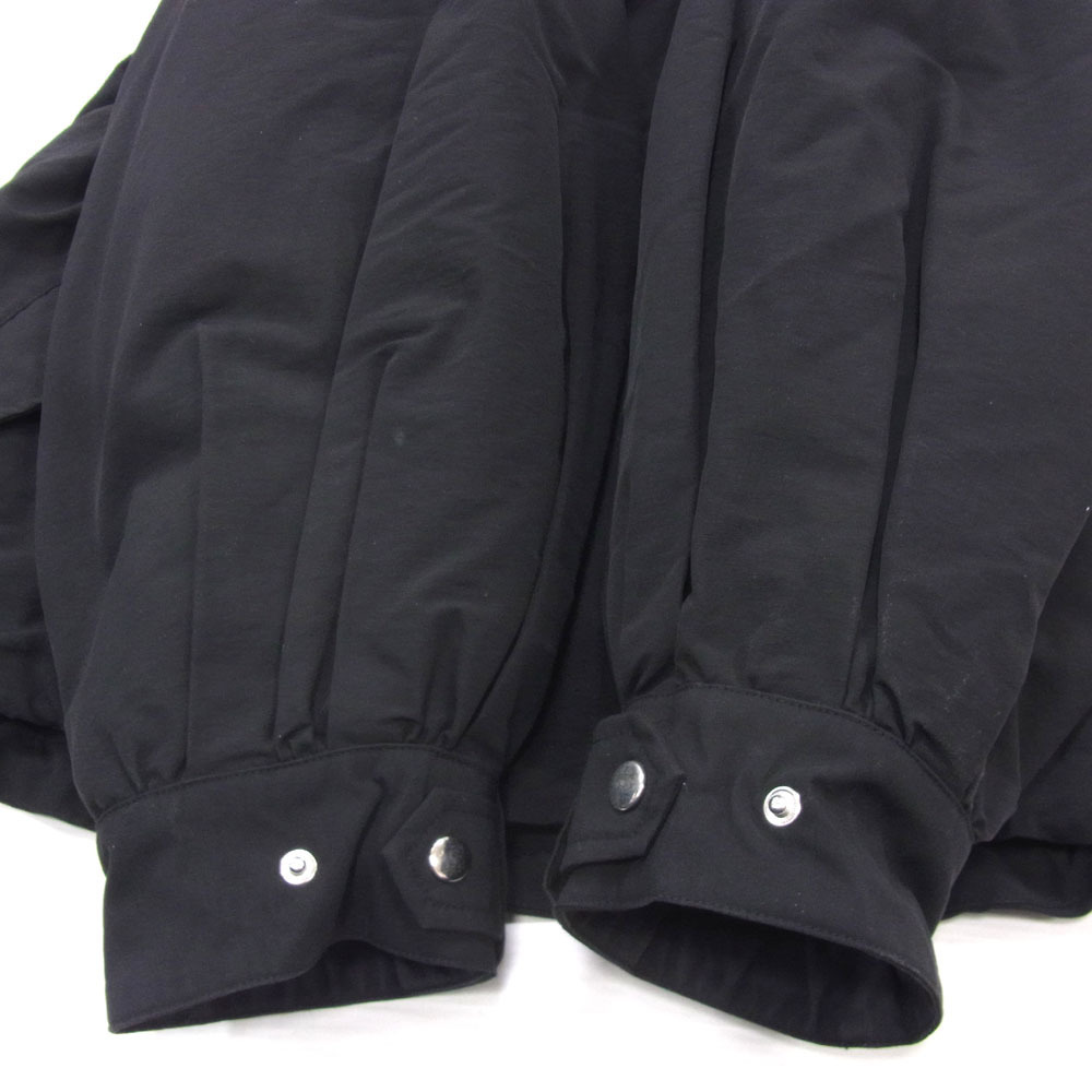 $ 美品 $ 3WAY♪■ MURUA ムルーア ■ 撥水ナイロン素材・ ミリタリー コート ジャケット ■ 黒 ブラック系 ■ ボア インナー付き ■ 秋 冬_画像5