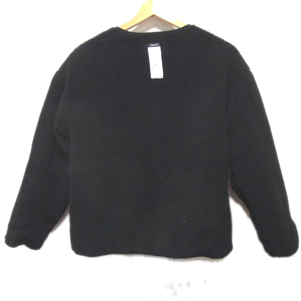 $ 美品 $ 3WAY♪■ MURUA ムルーア ■ 撥水ナイロン素材・ ミリタリー コート ジャケット ■ 黒 ブラック系 ■ ボア インナー付き ■ 秋 冬_画像9