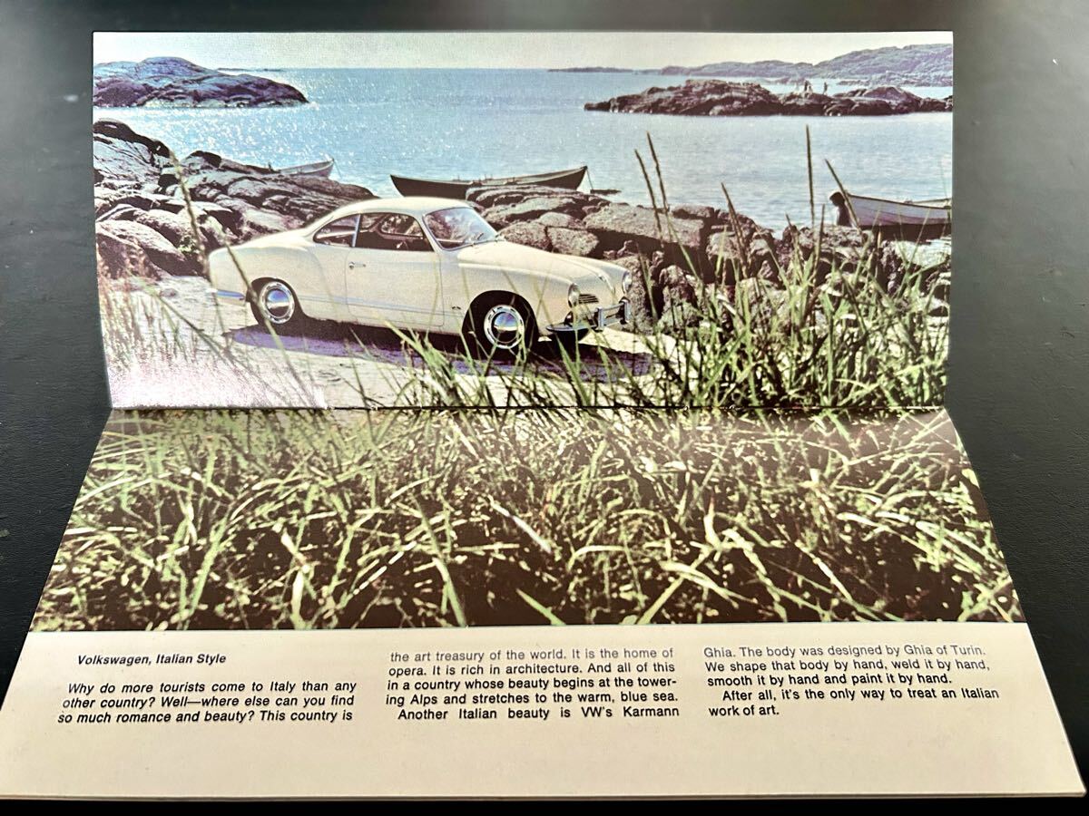 空冷 VW ビートル バス タイプ3 カルマンギア カタログ 英語 1967年 アメリカのパンフレット_画像5