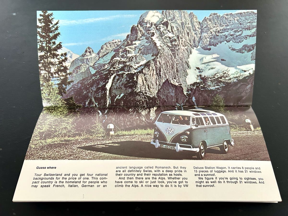 空冷 VW ビートル バス タイプ3 カルマンギア カタログ 英語 1967年 アメリカのパンフレット_画像7