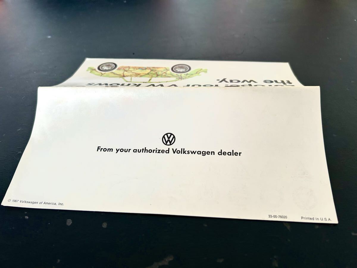 空冷 VW ビートル バス タイプ3 カルマンギア カタログ 英語 1967年 アメリカのパンフレット_画像9