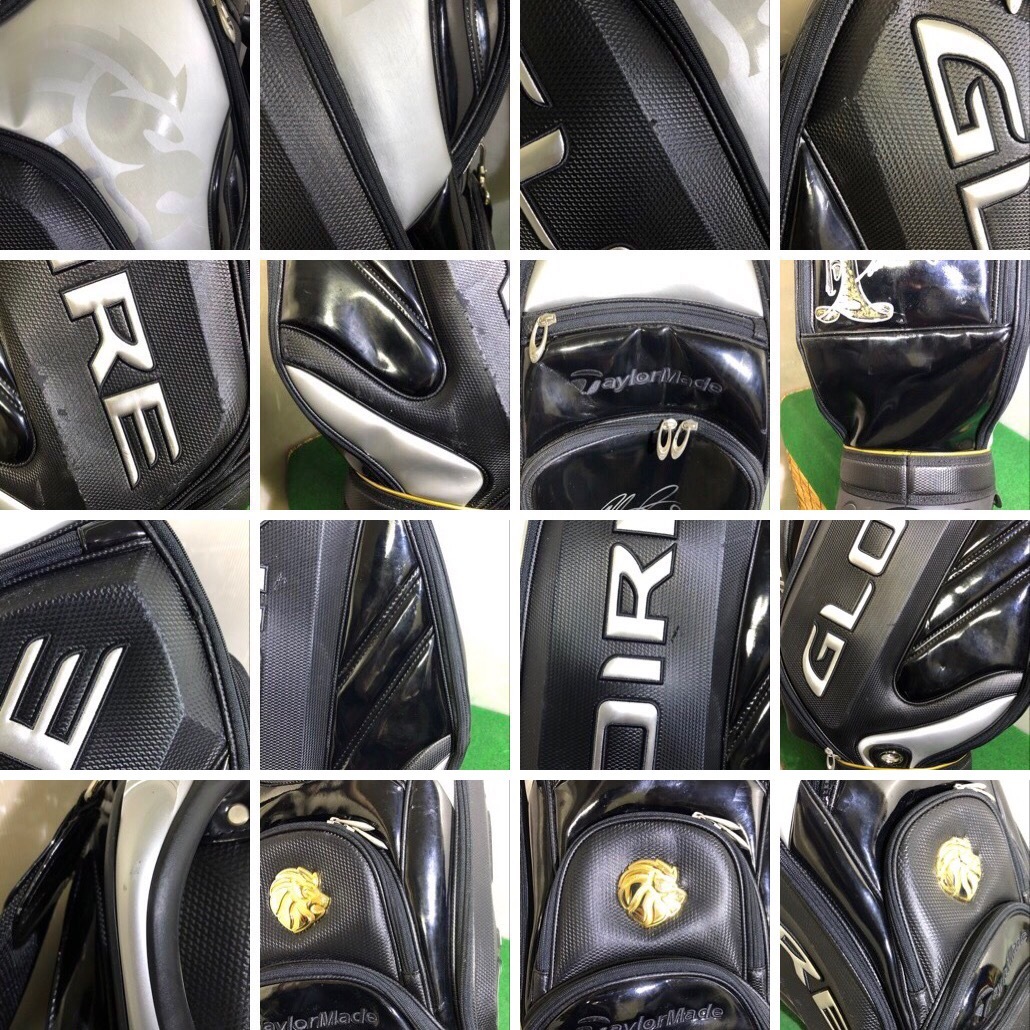 送料無料/おてがる配送☆中古品 TaylorMade GLOIRE テーラーメイド グローレ キャディバッグ［5301］※難アリ/フードなし_画像10