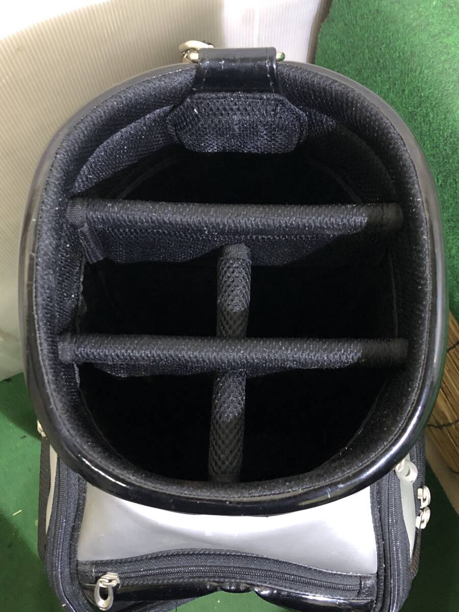 送料無料/おてがる配送☆中古品 TaylorMade GLOIRE テーラーメイド グローレ キャディバッグ［5301］※難アリ/フードなし_画像4