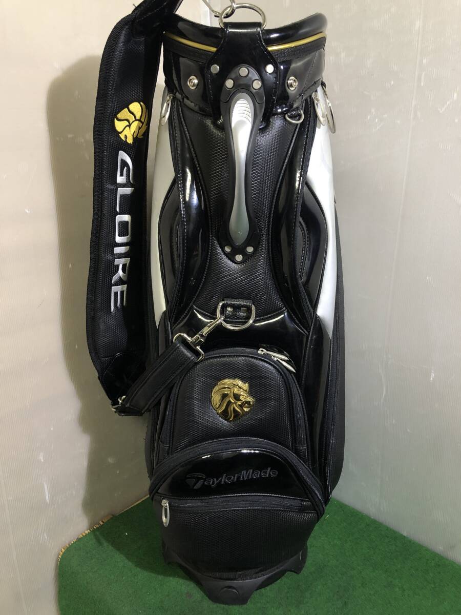 送料無料/おてがる配送☆中古品 TaylorMade GLOIRE テーラーメイド グローレ キャディバッグ［5301］※難アリ/フードなし_画像5