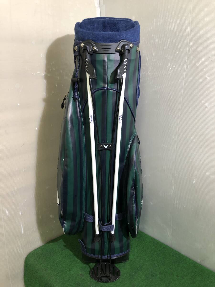 送料無料/おてがる配送☆ 中古品 Callaway キャロウェイ スタンド キャディバッグ［5319］※難/使用感アリ