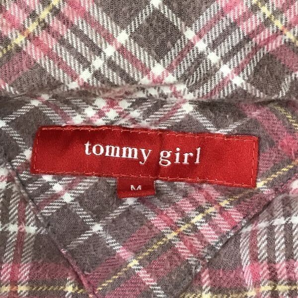 tommy girl★着脱フード＆ファー/中綿入りベスト【women’s size -M/水色】ブルゾン/ジャケット/Jumpers◆BH48_画像7