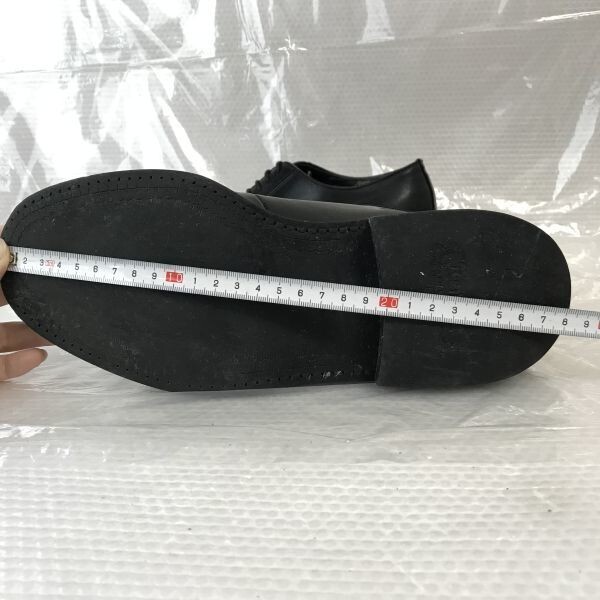 The Kenford/ケンフォード★本革/プレーントウ【24.5/黒/BLACK】ビジネス/dress shoes◆B-100_画像7