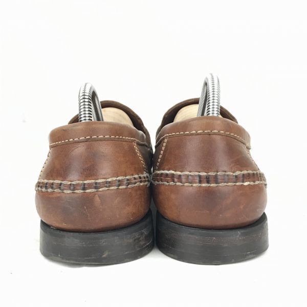 USA名門★ジョンストン&マーフィー★本革/タッセルキルトローファー【28.5/茶】ドレスシューズ/ビジネス◆F-107_画像3