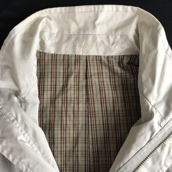 コムサイズム/COMME CA ISM★比翼仕立て/コーティング/ブルゾン/ジャケット【メンズL/アイボリー/ivory】Jakets/Jumpers◆BH356_画像4