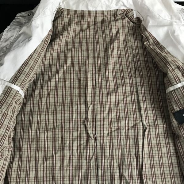 コムサイズム/COMME CA ISM★比翼仕立て/コーティング/ブルゾン/ジャケット【メンズL/アイボリー/ivory】Jakets/Jumpers◆BH356_画像5