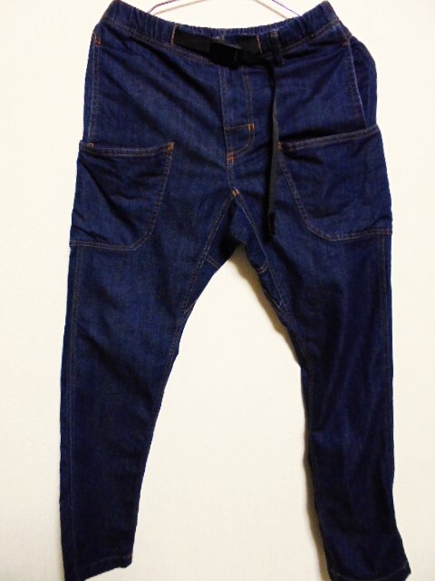 ●良品 グラミチ グリップスワニー CORDURA デニム キャンプパンツ サイズS●_画像2